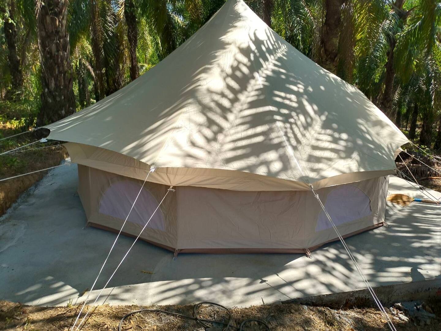 Glamping zone